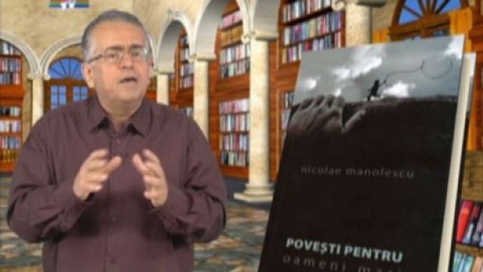 Descopera o alta fata a lui Nicolae Manolescu in cartea sa Povestiri pentru oameni mari!