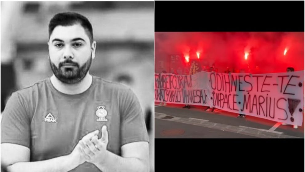 Marius Coman, antrenorul care a murit în tragicul accident de pe A2, a fost condus pe ultimul drum! Gestul emoționant făcut de elevii lui: „Aici e casa ta...”