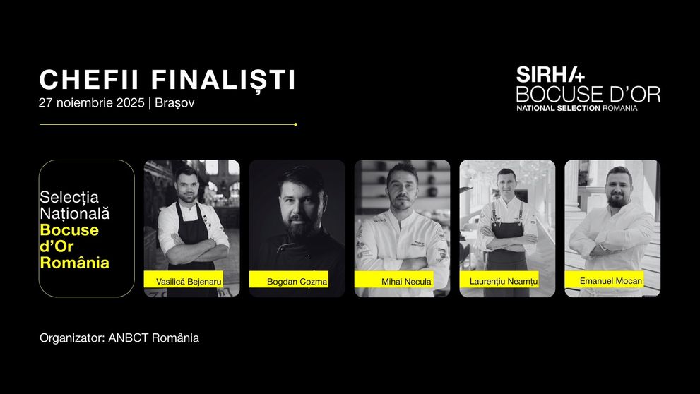 România își alege pentru prima dată echipa Bocuse d’Or.  Cine va reprezenta țara noastră la Marsilia?