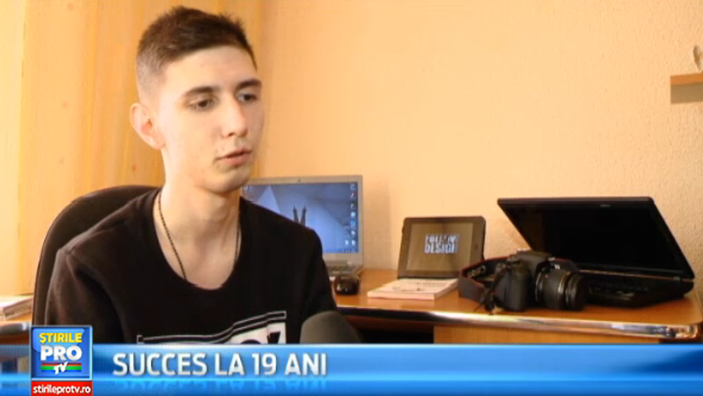 Povestea de succes a lui Masy, tanar pasionat de grafica. Cum a ajuns sa lucreze cu artisti straini inainte de a-si da Bacul
