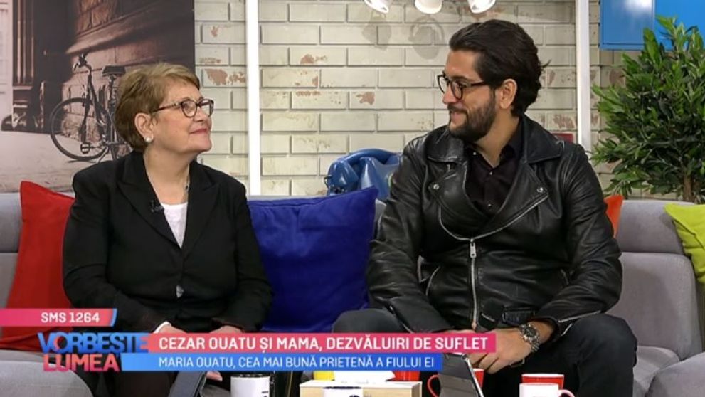 VIDEO Cezar Ouatu și mama, dezvăluiri de suflet