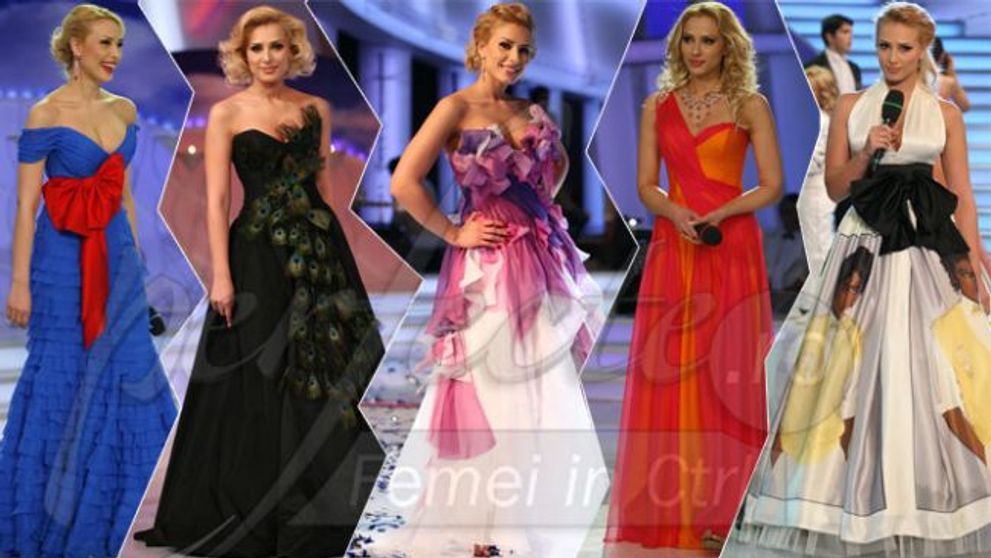 Top cele mai spectaculoase rochii purtate de Iulia Vantur la 