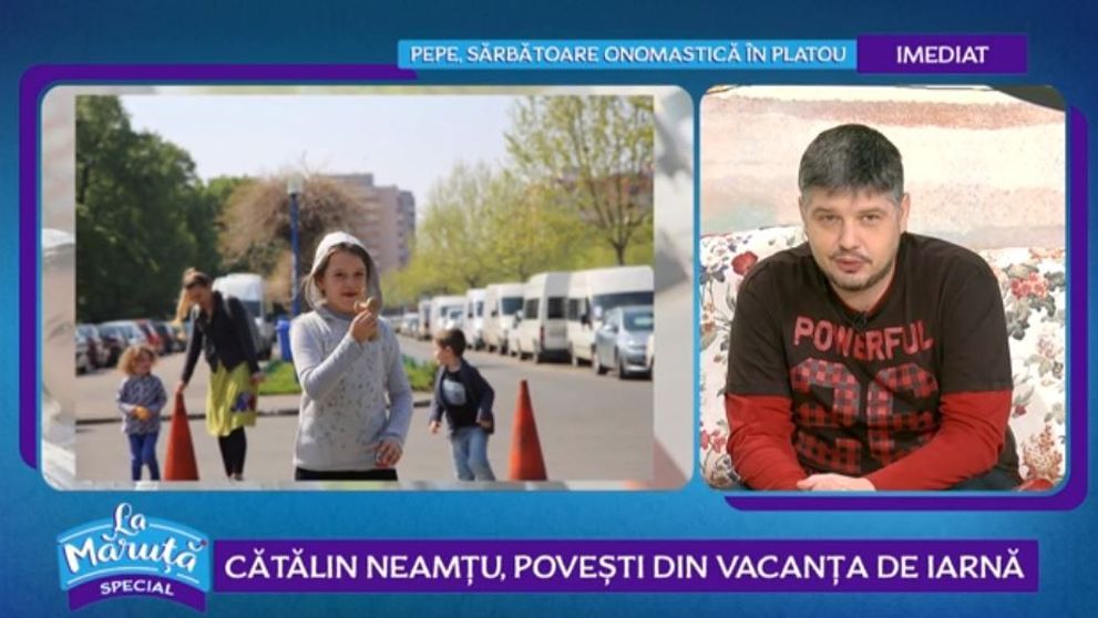 VIDEO Cum și-a petrecut vacanța de iarnă Cătălin Neamțu