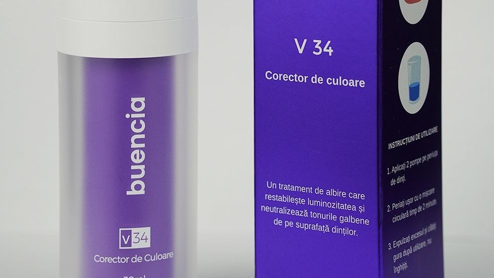 (P) Încearcă BUENCIA V34 pentru un Zâmbet Strălucitor și Sănătos