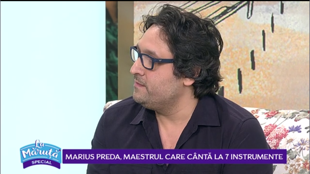 VIDEO Marius Preda, maestrul care cântă la 7 instrumente
