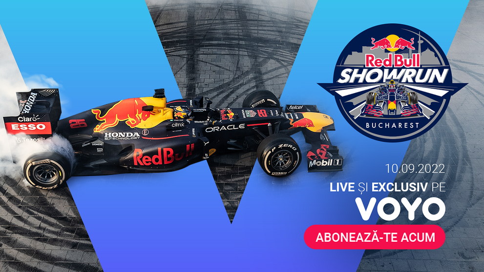 CONCURS Abonează-te la VOYO și vino să simți adrenalina cailor putere la Red Bull Racing Show Run!