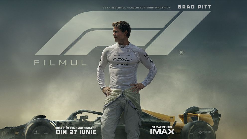 „F1® Filmul” se vede mai devreme, într-o avanpremieră IMAX® absolută,  doar pe 23 iunie