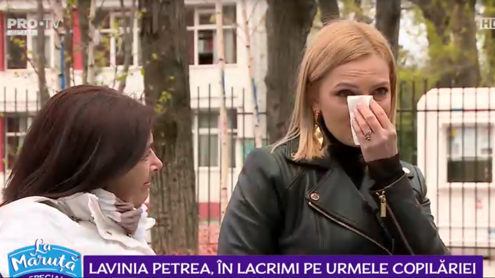 Lavinia Petrea, în lacrimi pe urmele copilăriei