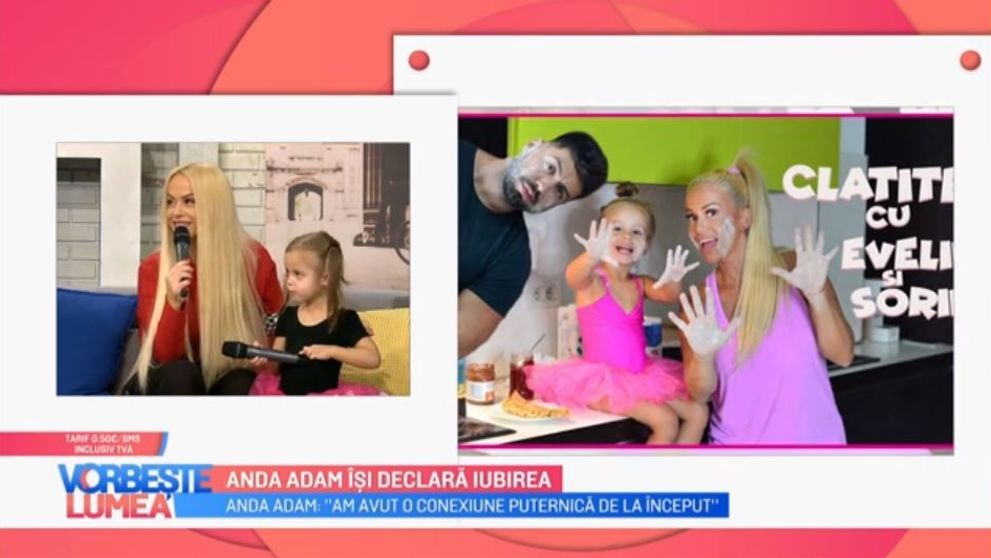 VIDEO Anda Adam, declarație inedită pentru soț
