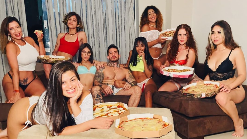 Brazilianul cu nouă soții vrea să aibă copii, însă nu a decis care va fi prima parteneră care va deveni mamă