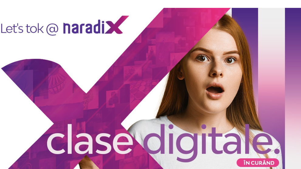Narada lansează NaradiX – un modul de clase digitale, prin care transmite live un curs digital pe zi