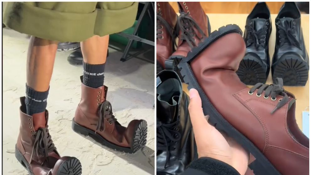 Balenciaga ar fi invidioși! Un brand concurent a lansat cea mai bizară pereche de pantofi: 