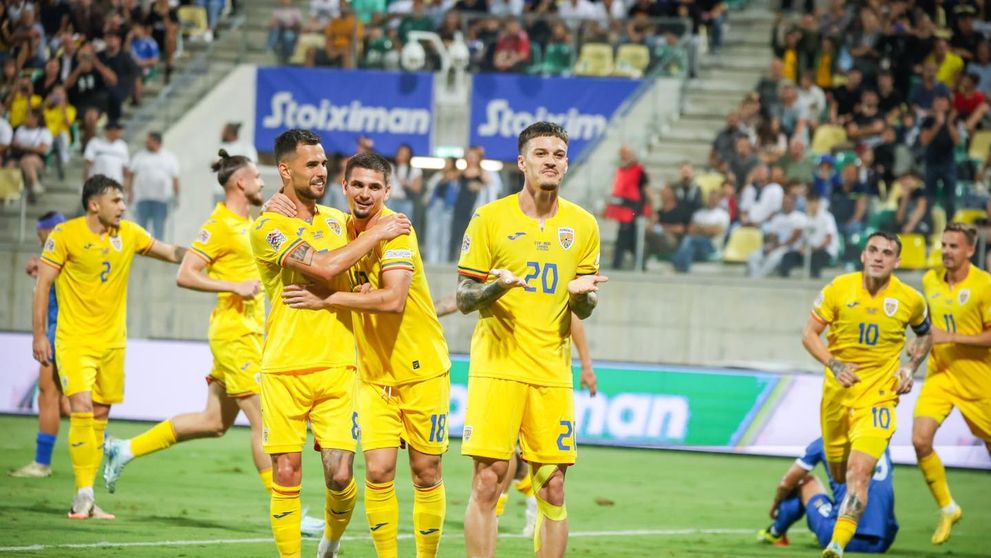 Ce au lăsat tricolorii în vestiar pentru gazdele din Cipru, după meciul de la Larnaca (3-0) - FOTO