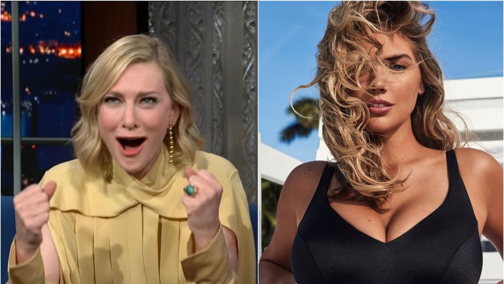 Cate Blanchett, confundată cu modelul Kate Upton: ”Am putut simți dezamăgirea”