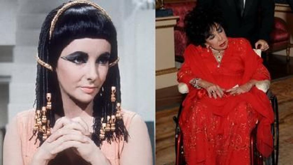 Elizabeth Taylor: glorie si decadere! FOTO