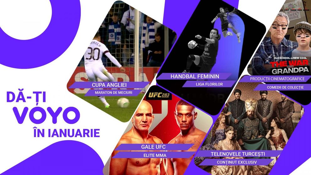 Vezi pe VOYO noul sezon Survivor, serialul Suleyman Magnificul, meciurile Cupei Angliei și galele UFC!