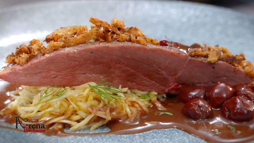 ARENA BUCATARILOR: Foie-gras rocher cu confit din pepene galben