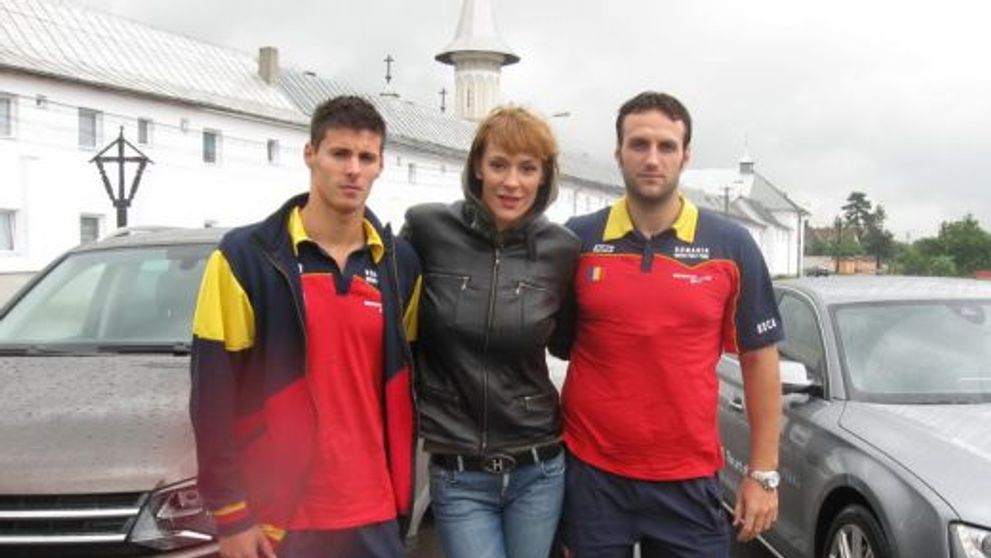 Alex Popoviciu si Dragos Boca, jucatori in lotul national de polo, la ProMotor FOTO
