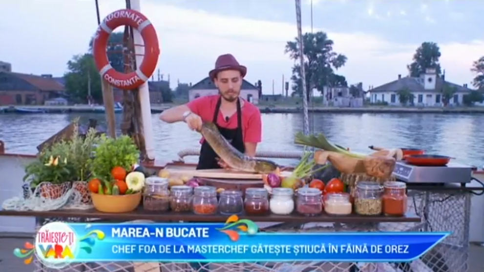 Chef FOA de la MasterChef gateste stiuca in faina de orez