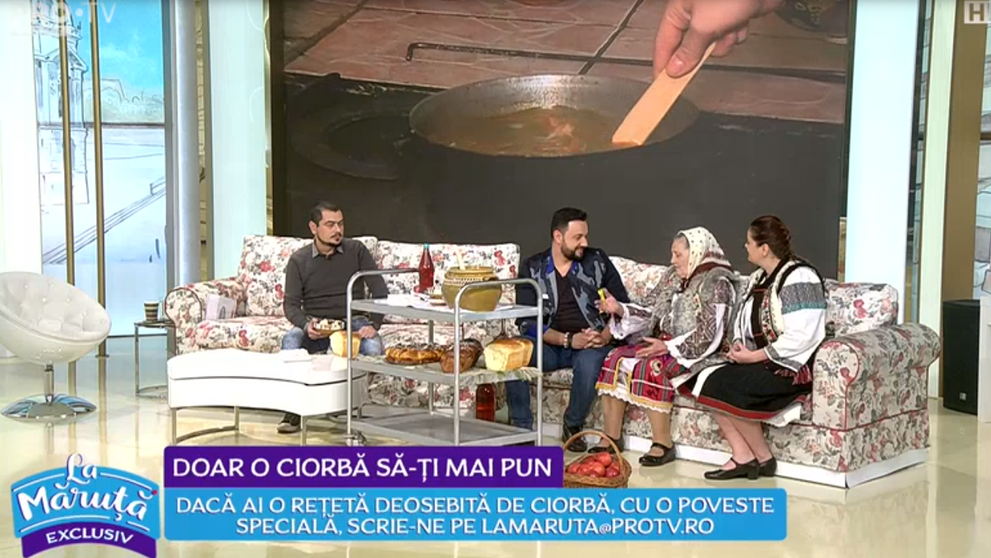 VIDEO Bunica Aneta ne-a pregătit o ciorbă tradițională
