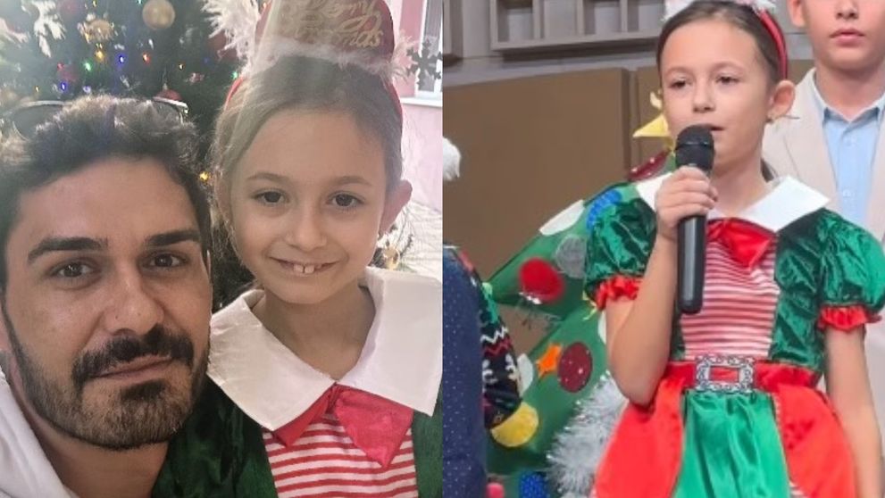 Andreea Bălan și George Burcea, împreună la serbarea fiicei lor. Au lăsat tensiunile deoparte și au fost alături de Ella