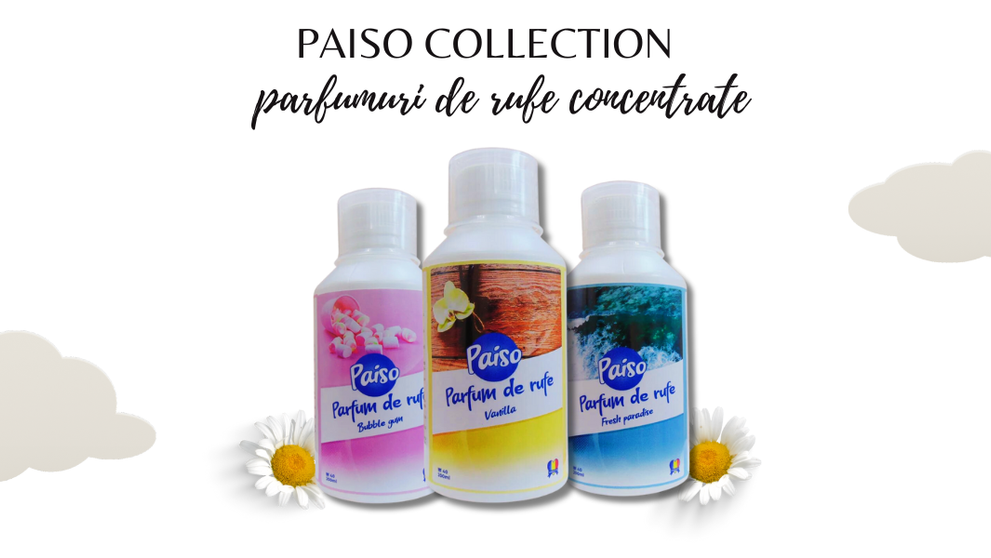 (P) Cu ce poți combina detergentul lichid de rufe Paiso pentru un miros divin al hainelor
