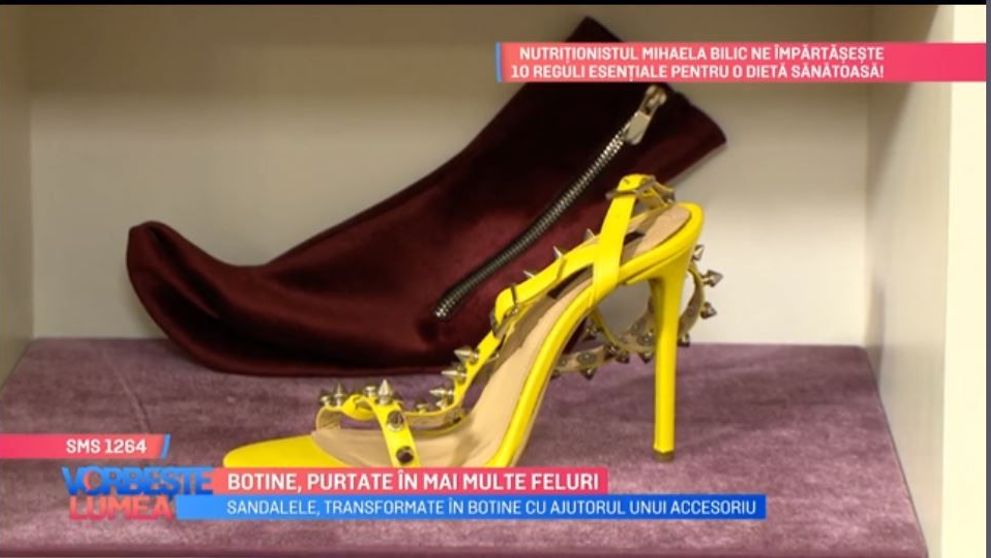 VIDEO Sandalele, transformate în botine cu ajutorul unui accesoriu