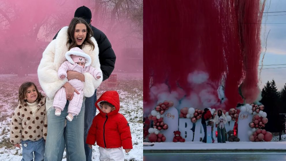 Emily Burghelea, gender reveal surpriză, la patru luni de când a născut a treia oară: „Este fetiță”. Și-a luat fanii prin surprindere cu vestea cea mare