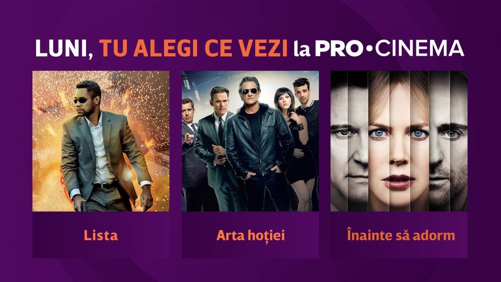 Al naibii tratament - cel mai votat film! Campania PRO CINEMA continuă: luni, tu alegi ce vezi la TV  