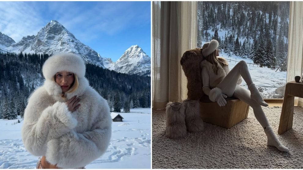 O apariție de neuitat în mijlocul iernii! Cum a sfidat Rosie Huntington-Whiteley gerul și a ieșit în costum de baie în zăpadă