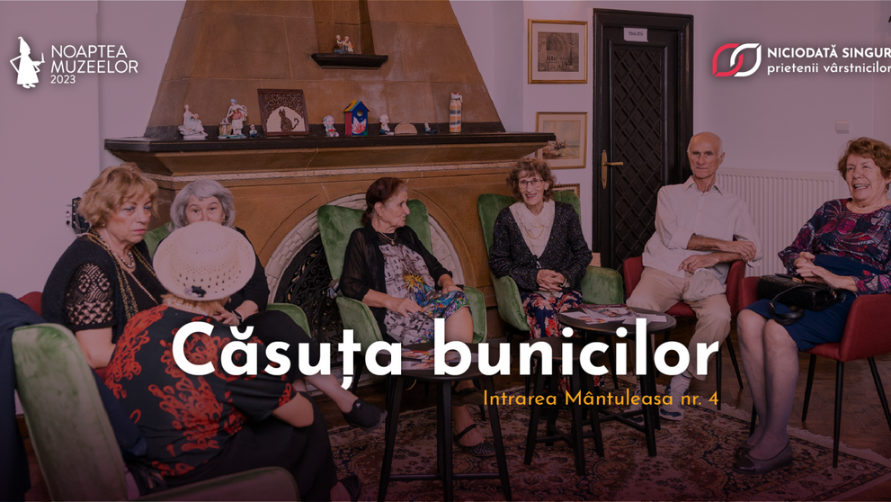 Noaptea Muzeelor 2023: Vârstnicii din București au un spațiu doar al lor, oferit de Asociația Niciodată Singur