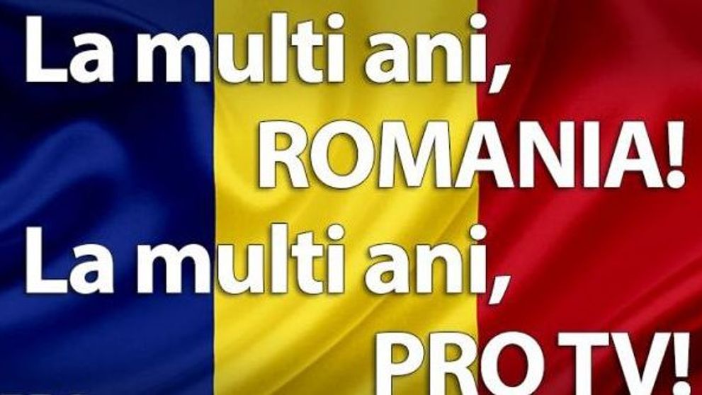 De 1 Decembrie, ProTV e AL TAU! 