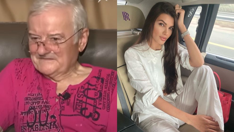 Ramona Gabor a sărit în brațele lui Irinel Columbeanu, de cum a ajuns pe aeroport. Mătușa Irinucăi nu și-a putut stăpâni emoțiile