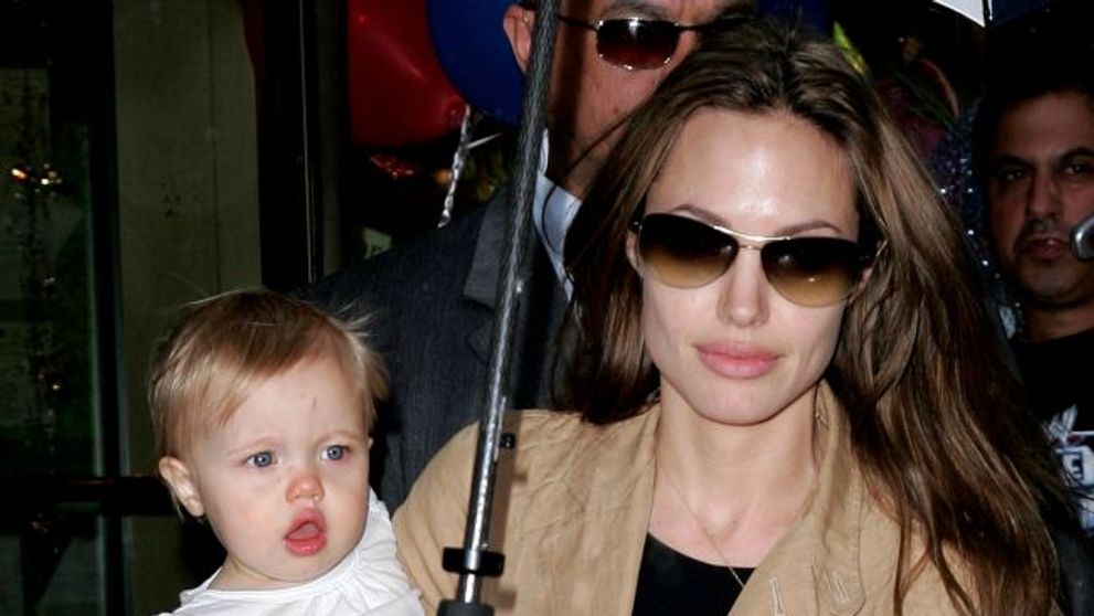 Are 7 ani si deja e un fel de Brad Pitt in miniatura. E incredibil cat de mult seamana fetita Angelinei Jolie cu celebrul ei tata