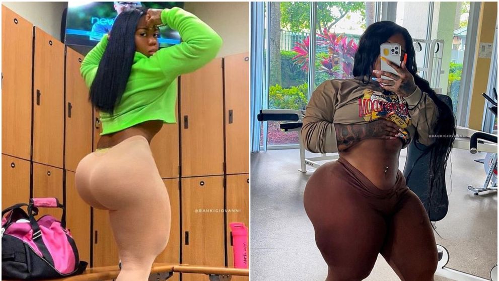 Influencerița cu cele mai puternice picioare. E atât de musculoasă încât poate sparge un pepene între ele
