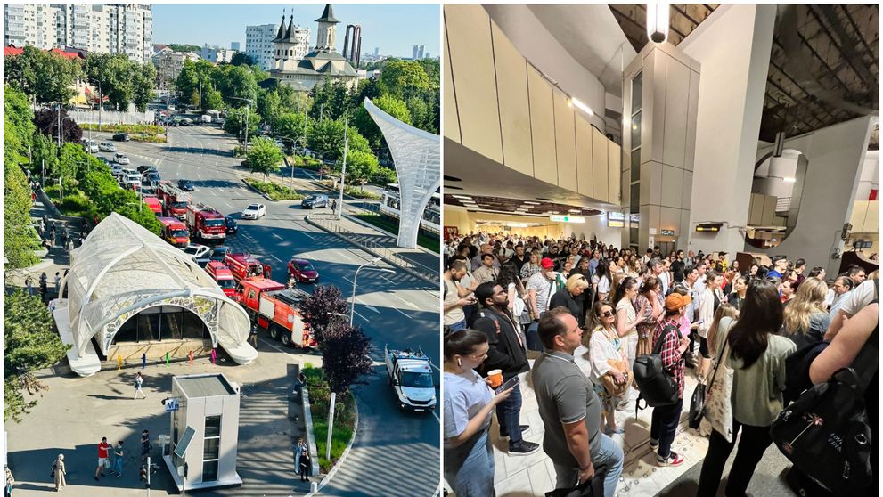 Ce s-a aflat despre femeia care a ajuns pe șinele de metrou în stația Eroii Revoluției. Oamenii au intervenit rapid ca să o salveze
