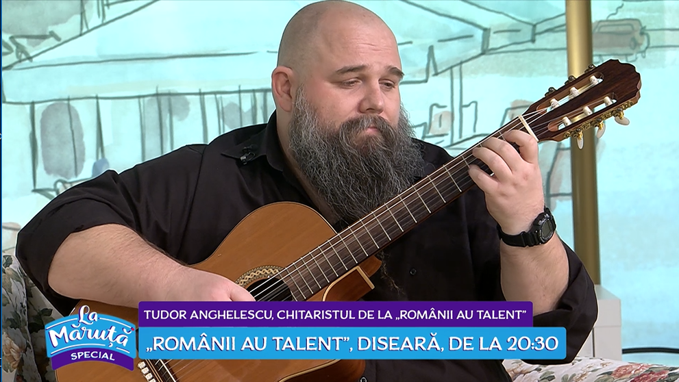 VIDEO Povestea chitaristului Tudor Anghelescu de la 