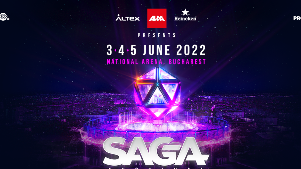 SAGA Festival anunță cel de-al treilea val de artiști. Deadmau5, R3hab, Fedde Le Grand și Joseph Capriati vin la București