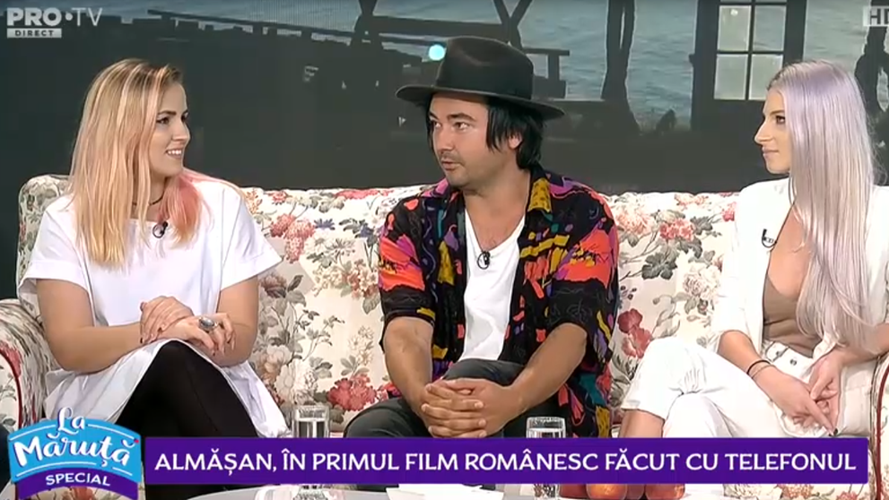 VIDEO Almășan, în primul film românesc făcut cu telefonul