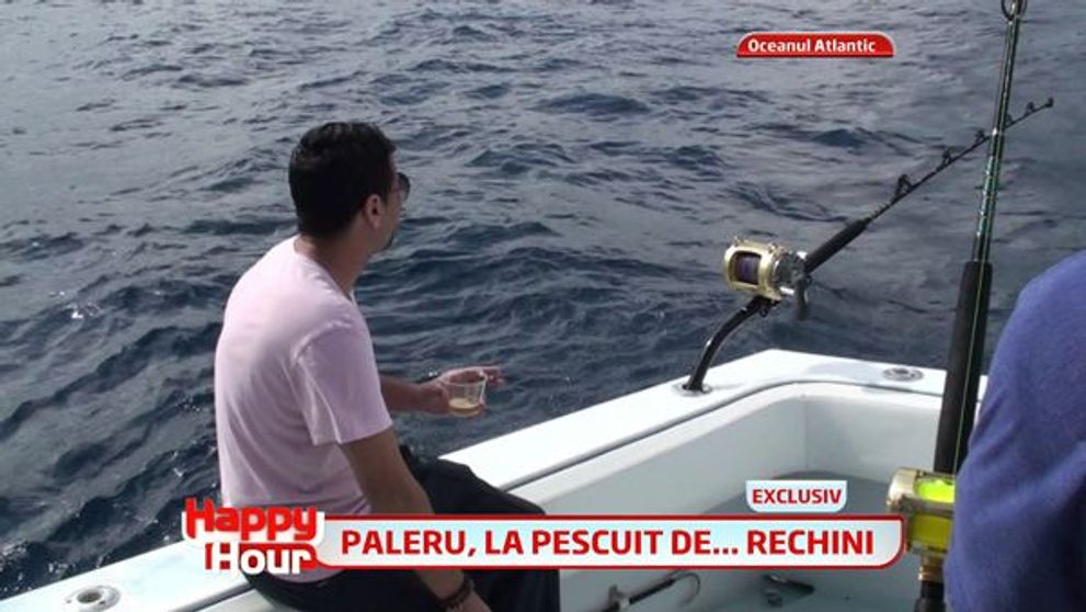 Nicu Paleru a plecat sa pescuiasca in Oceanul Atlantic. Vezi ce specii de pesti a reusit sa prinda
