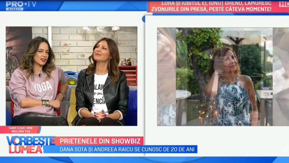 VIDEO Se cunosc de 20 de ani și au trecut prin multe împreună! Ce ne spun Andreea Raicu și Dana Sota