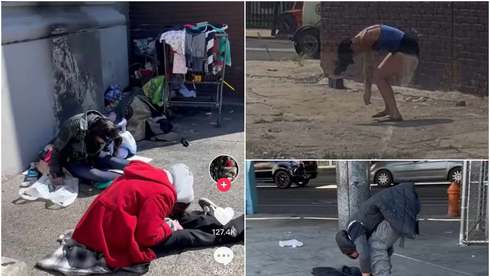 “Apocalipsa zombie”. Imagini șocante din America: străzile pline de oameni fără adăpost, dependenți de droguri