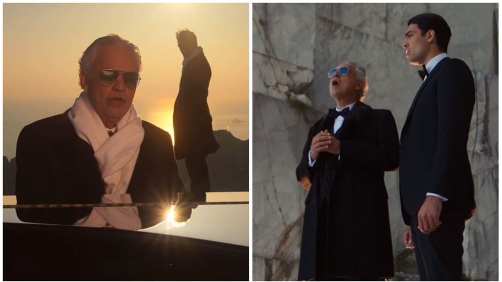 Duetul care a emoționat milioane de oameni! Andrea Bocelli are un fiu la fel de talentat și „ridicol de chipeș”: „Inima îmi explodează de bucurie la auzul vocilor lor cerești”