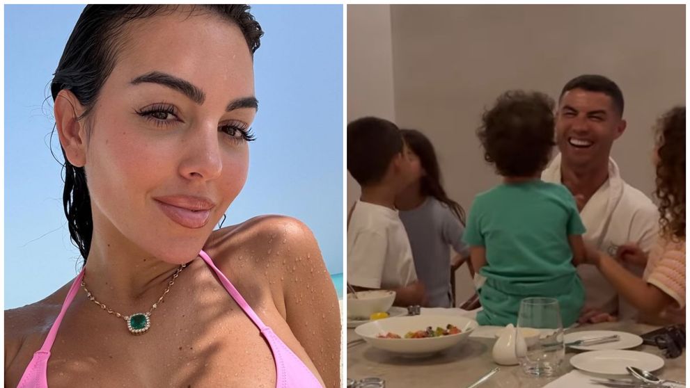 Fanii sunt convinși că Georgina este din nou însărcinată! Imaginile de milioane de like-uri postate de vedetă din vacanța cu Ronaldo și copiii: „E cel mai norocos bărbat”
