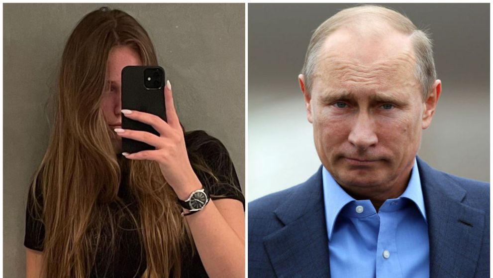 Luiza, presupusa fiică a lui Vladimir Putin, pusă la zid de internauți: “Tatăl tău e un criminal”