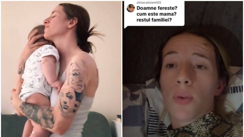 E doliu în România! Elena, o mămică virală pe TikTok, și-a pierdut fetița de doar 10 luni într-un accident de mașină. Primele declarații: „E prea dureros!”