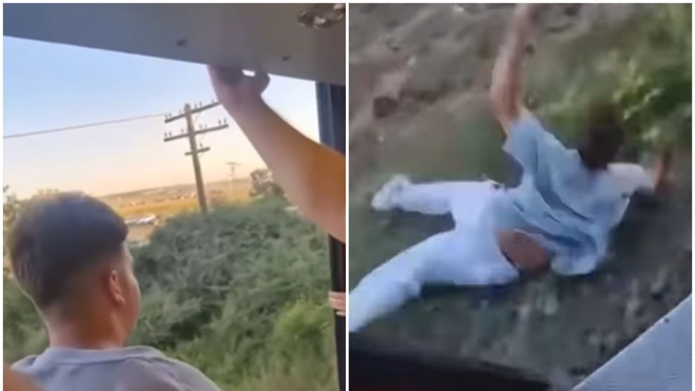 La un pas de tragedie! Momentul în care un adolescent sare din trenul aflat în mers, în drum spre Costinești! Cum au reacționat pasagerii