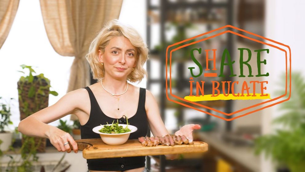 Un nou sezon Share în bucate! Gabriela Dima, câștigătoarea MasterChef, aduce săptămânal rețete gustoase și sănătoase pe VOYO
