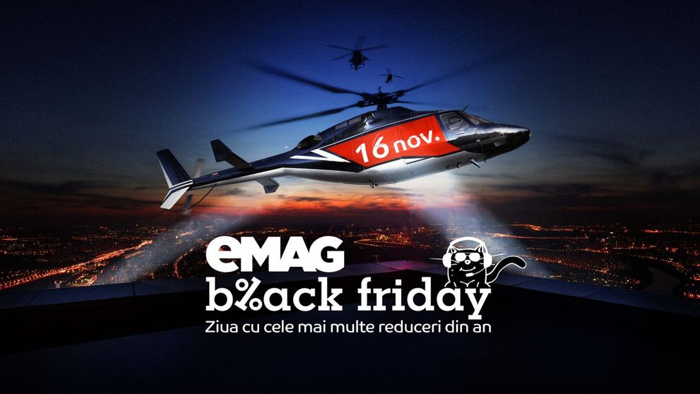 Black Friday 2018 - eMag: Patru pași către cea mai tare partidă de shopping a anului
