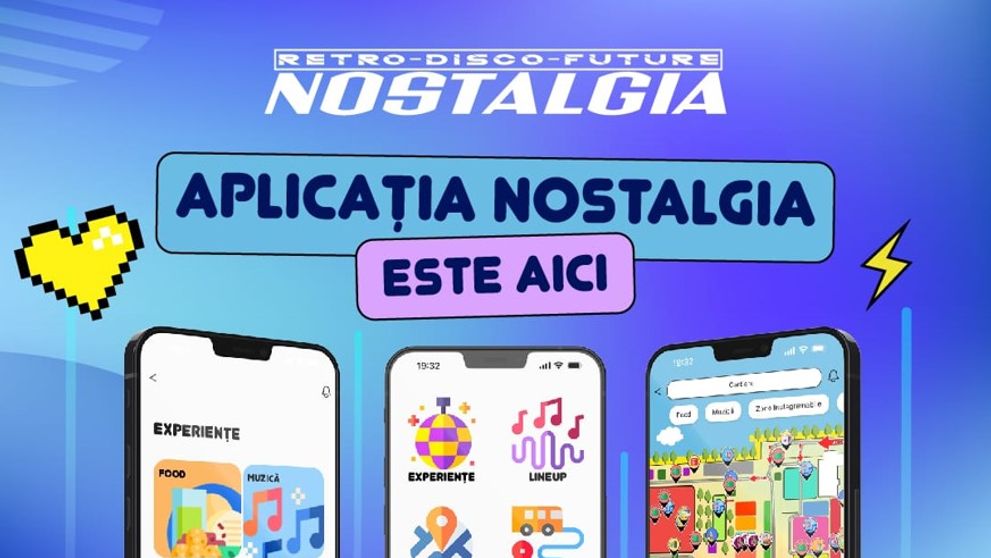 NOSTALGIA lansează aplicația oficială a festivalului